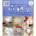 Fibbia per pannolini per bambini con piccolo artiglio in plastica da 3 pezzi.Consegna colore casuale, Diaper Buckle