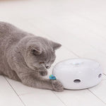Intelligente elettrico divertente gatto bastone giocattolo divertente gatto giradischi elettrico dispositivo divertente gatto, Funny Cat Stick