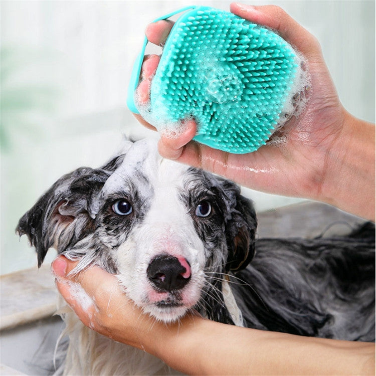 Guanti da bagno per strofinare i cani con spazzola per massaggio al bagno per animali domestici con spazzola, Rub Bath Gloves