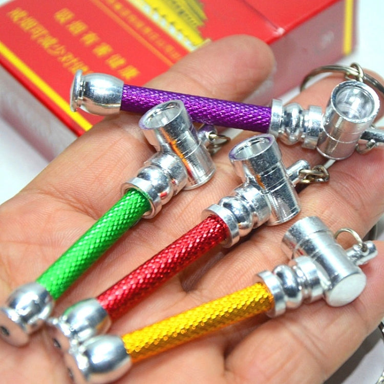 2 macchinetta per sigarette a rulli per tabacco in metallo da 70 mm per carta, Keychain