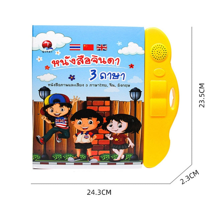 I bambini cinesi inglesi tailandesi imparano presto i giocattoli educativi dei libri audio elettrici