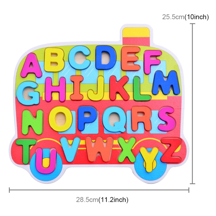 Puzzle in legno per bambini 26x30 cm