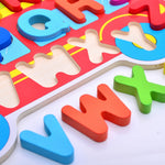 Puzzle in legno per bambini 26x30 cm