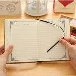 Quaderno tascabile vintage da 64K con copertina per incantesimi magici Tasche per libri Planner Journal Blocco note per viaggiatori