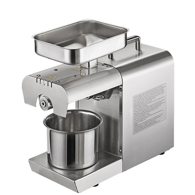 Estrattore per olio di semi Estrattore per olio di sesamo di cocco e arachidi automatico domestico commerciale in acciaio inossidabile, Oil Press Extrator