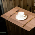 2 pezzi di tovaglietta da tavola per la casa, decorazioni creative, tovagliette per bevande al caffè, dimensioni: 45x30 cm