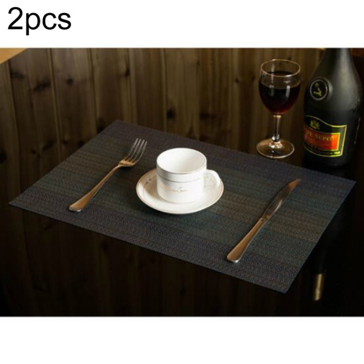 2 pezzi di tovaglietta da tavola per la casa, decorazioni creative, tovagliette per bevande al caffè, dimensioni: 45x30 cm