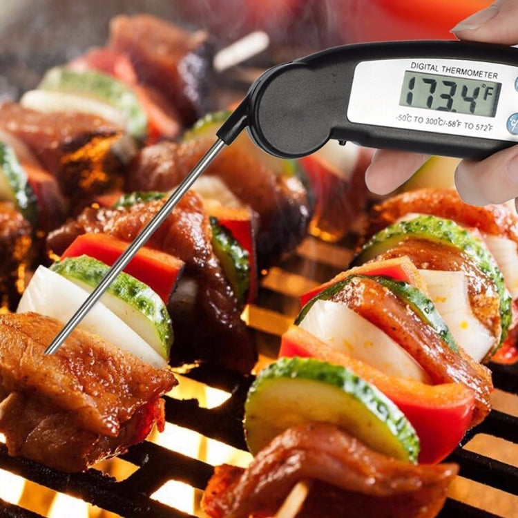 Termometro per carne pieghevole Termometro da cucina digitale Sonda per barbecue per cucina alimentare