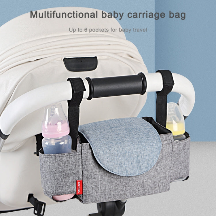 Borse per passeggino Borsa per pannolini per mummia di grande capacità Borsa per pannolini da viaggio multifunzione Borsa per appendere per allattamento premaman