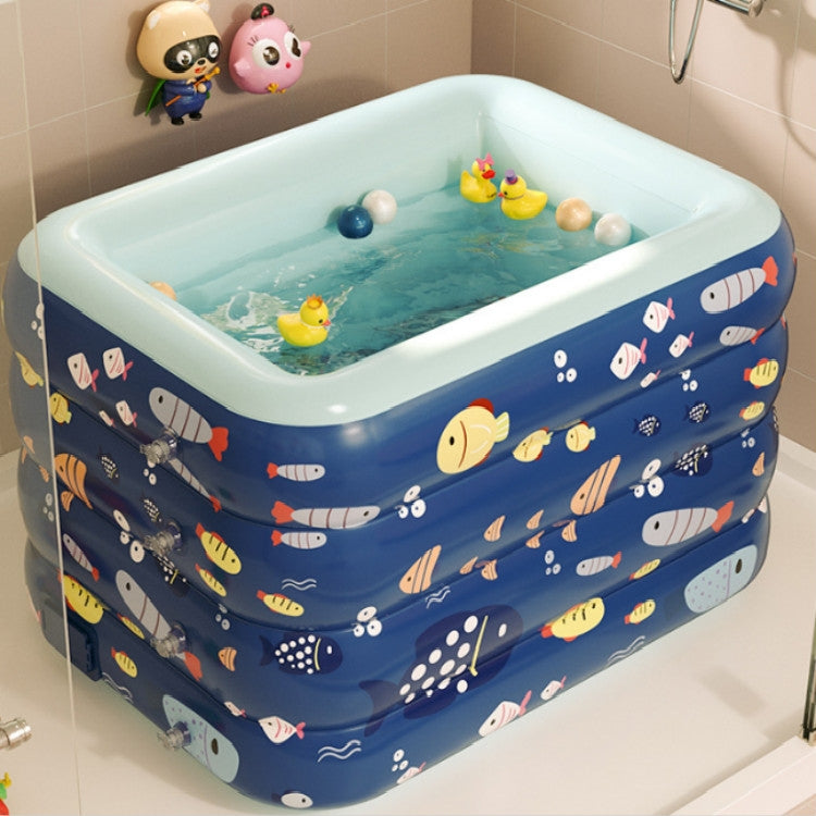 Piscina gonfiabile Grande piscina all'aperto in PVC Piscina per bambini per uso domestico, 1.2m Four Layers, 1.4m Four Layers, 1.8m Four Layers, 2.1m Four Layers