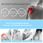 Tutore di supporto per spalla regolabile e traspirante, unisex, cinturino a compressione sportiva, con tracolla avvolgente, Right Shoulder, Left Shoulder