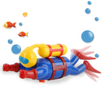 Simulazione Diver Clockwork Toy Giocattolo da bagno per bambini, Clockwork Toy
