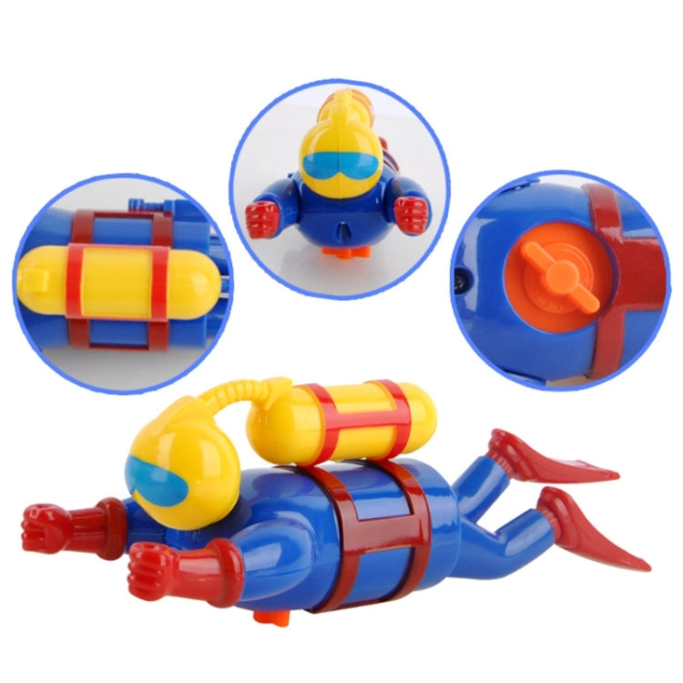 Simulazione Diver Clockwork Toy Giocattolo da bagno per bambini, Clockwork Toy