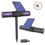 Trappola per zanzare da esterno per villa con luce solare da giardino impermeabile per zanzariera solare, Solar Mosquito Killer