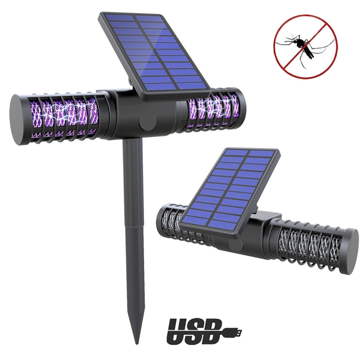 Trappola per zanzare da esterno per villa con luce solare da giardino impermeabile per zanzariera solare, Solar Mosquito Killer
