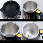 Miscelatore domestico portatile per tazza di caffè con tazza di miscelazione automatica da 2 pezzi