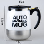 Miscelatore domestico portatile per tazza di caffè con tazza di miscelazione automatica da 2 pezzi