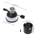 Mini bruciatore a gas con testa a fiamma in ceramica, riscaldatore per caffè, fornello per caffè, sifone, Mini Gas Burner