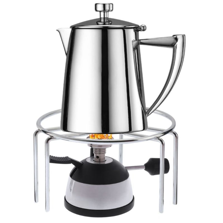 Mini bruciatore a gas con testa a fiamma in ceramica, riscaldatore per caffè, fornello per caffè, sifone, Mini Gas Burner