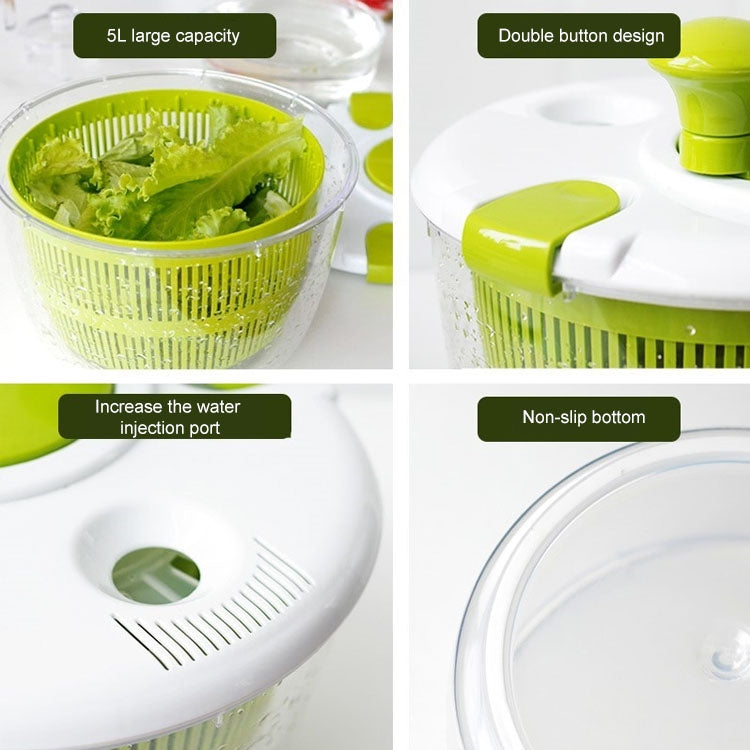 3 utensili da cucina per cestello di scarico per frutta e verdura, Vegetable Fruit Dipper
