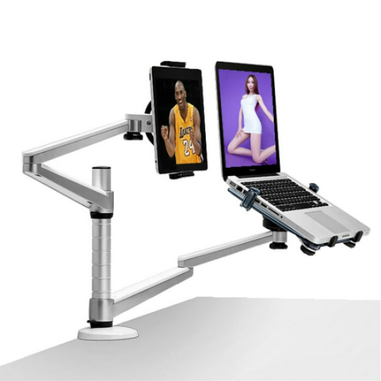Supporto combinato per tablet e notebook con rotazione universale regolabile in altezza OA-9X
