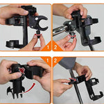 Portabottiglie per bicicletta girevole con serratura da 2 pezzi Portabottiglie per bicicletta per passeggino Portabottiglie per bicicletta, Lockable Bicycle Bottle