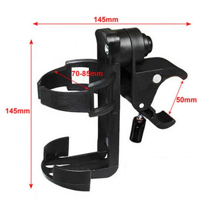 Portabottiglie per bicicletta girevole con serratura da 2 pezzi Portabottiglie per bicicletta per passeggino Portabottiglie per bicicletta, Lockable Bicycle Bottle