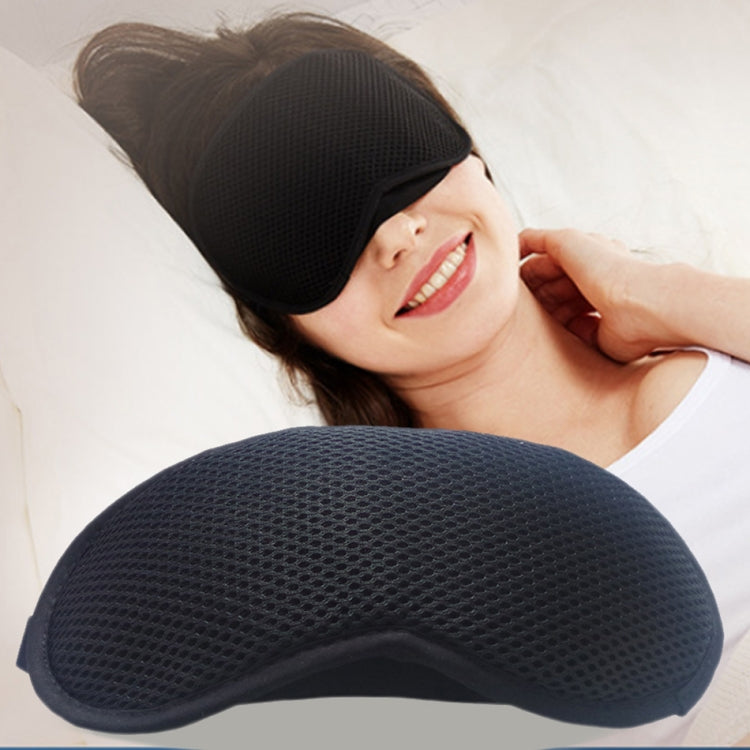 Maschera per occhi morbida in carbone di bambù con fascia regolab