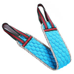 Strumento per il bagno con cinghia esfoliante per asciugamano da bagno, spazzola a doppia faccia, consegna casuale di colori, Double Sided Brush Back Towel Strap
