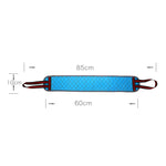 Strumento per il bagno con cinghia esfoliante per asciugamano da bagno, spazzola a doppia faccia, consegna casuale di colori, Double Sided Brush Back Towel Strap