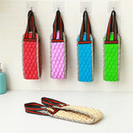 Strumento per il bagno con cinghia esfoliante per asciugamano da bagno, spazzola a doppia faccia, consegna casuale di colori, Double Sided Brush Back Towel Strap