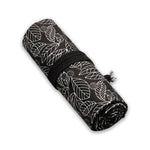 Astuccio per matite scolastico in tela portatile con foglia carina, astuccio per cancelleria