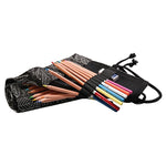Astuccio per matite scolastico in tela portatile con foglia carina, astuccio per cancelleria