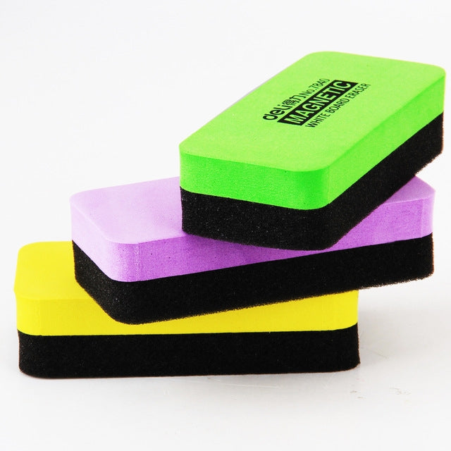 Lavagna magnetica per ufficio, scuola, lavagna, gomma, strumento di pulizia professionale, consegna colore casuale, Blackboard Eraser