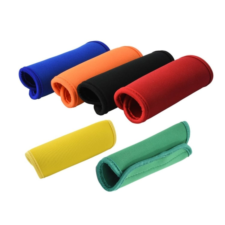 2 pezzi comoda maniglia avvolgente in neoprene per bagagli, impugnatura universale per passeggino, copertura protettiva per borsa da viaggio, valigia, Universal Black, Universal Orange, Universal Red, Universal Green, Universal Blue, Universal Yellow
