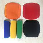 2 pezzi comoda maniglia avvolgente in neoprene per bagagli, impugnatura universale per passeggino, copertura protettiva per borsa da viaggio, valigia, Universal Black, Universal Orange, Universal Red, Universal Green, Universal Blue, Universal Yellow