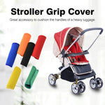 2 pezzi comoda maniglia avvolgente in neoprene per bagagli, impugnatura universale per passeggino, copertura protettiva per borsa da viaggio, valigia, Universal Black, Universal Orange, Universal Red, Universal Green, Universal Blue, Universal Yellow