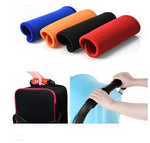 2 pezzi comoda maniglia avvolgente in neoprene per bagagli, impugnatura universale per passeggino, copertura protettiva per borsa da viaggio, valigia, Universal Black, Universal Orange, Universal Red, Universal Green, Universal Blue, Universal Yellow