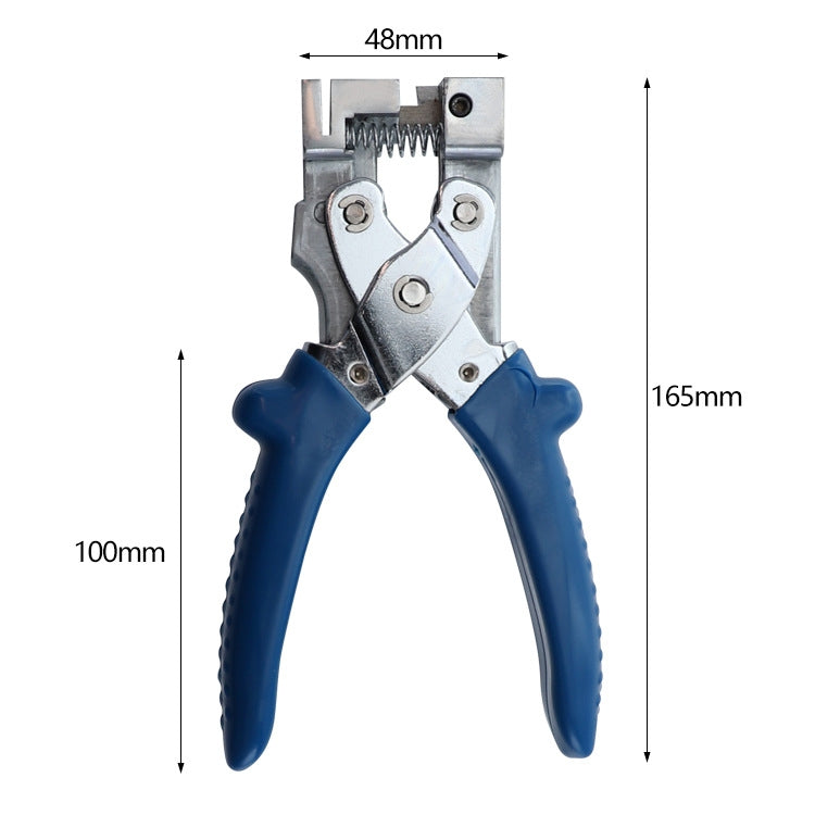 Pinza per piega a forma di V RUITOOL Pinza ad angolo di 90 gradi Pinza per fascetta per bordi