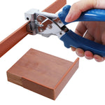 Pinza per piega a forma di V RUITOOL Pinza ad angolo di 90 gradi Pinza per fascetta per bordi