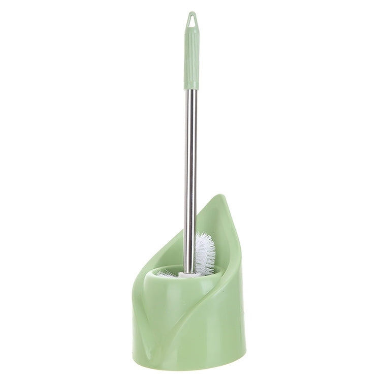 Scopino per WC con manico lungo in acciaio inossidabile. Scopino per WC, Triangle Shape Base, Diamond Shape Base