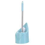 Scopino per WC con manico lungo in acciaio inossidabile. Scopino per WC, Triangle Shape Base, Diamond Shape Base