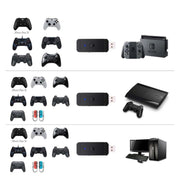 Adattatore convertitore gamepad wireless Bluetooth JYS-130 per PS3/Switch/PC, For PS3 / Switch / PC