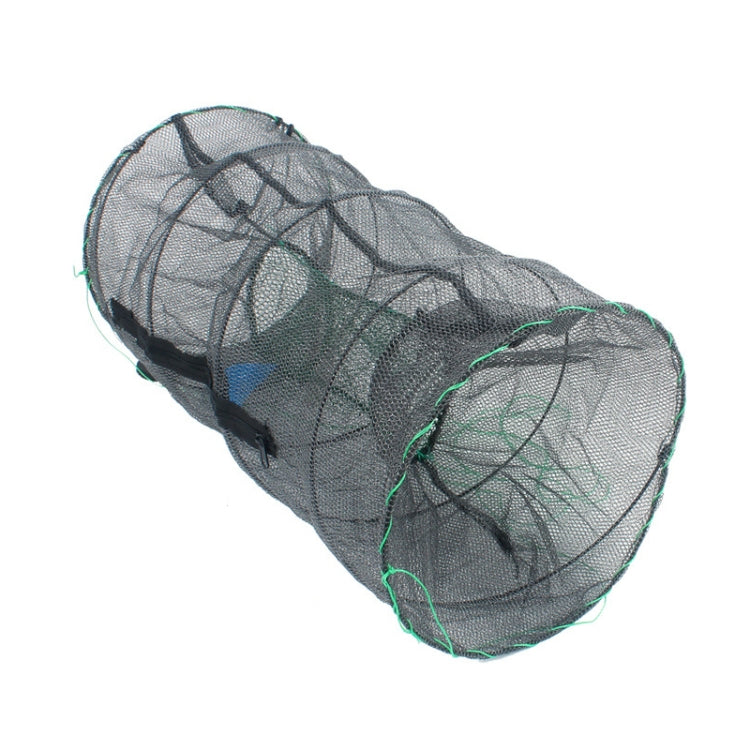 Rete da pesca con gabbia a molla Rete per pesci a molla rotonda con gabbia per gamberetti pieghevole automatica, Special Mesh Large, Encrypted Mesh Large