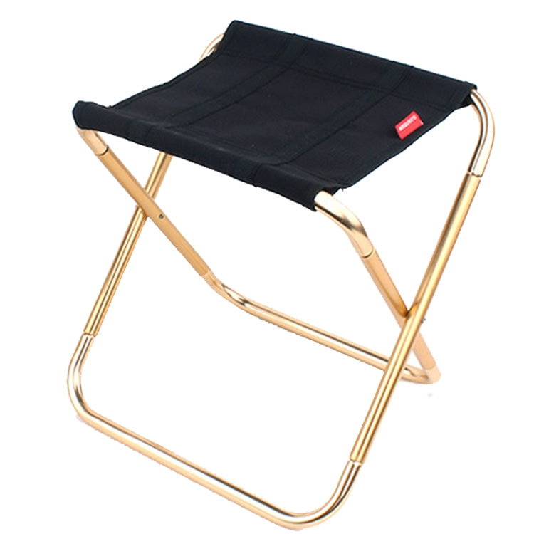 CLS Grande 7075 Sgabello pieghevole da esterno in lega di alluminio Sedia pieghevole da pesca portatile per barbecue, dimensioni: 30x25x31 cm, CLS Large 7075(Red), CLS Large 7075(Blue), CLS Large 7075(Black)