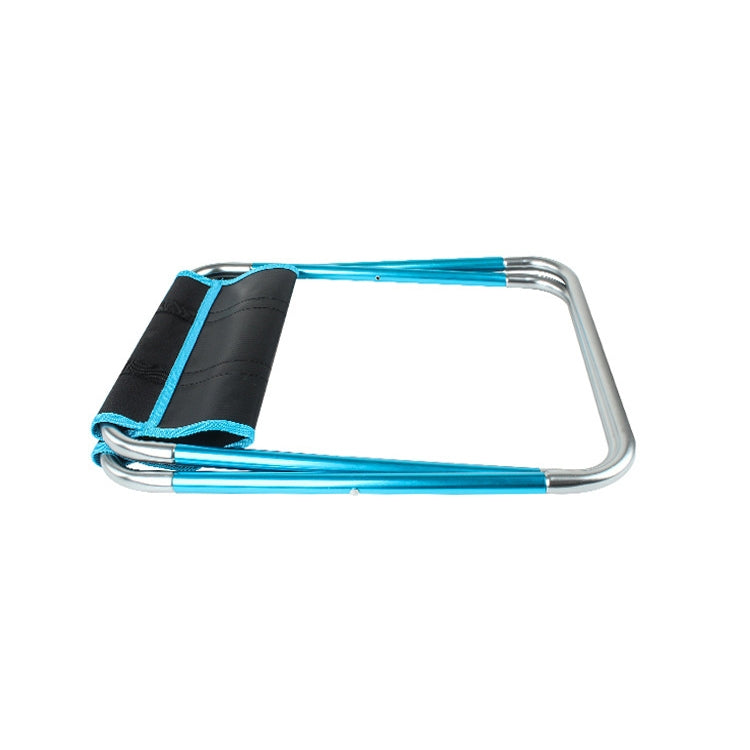CLS Grande 7075 Sgabello pieghevole da esterno in lega di alluminio Sedia pieghevole da pesca portatile per barbecue, dimensioni: 30x25x31 cm, CLS Large 7075(Red), CLS Large 7075(Blue), CLS Large 7075(Black)