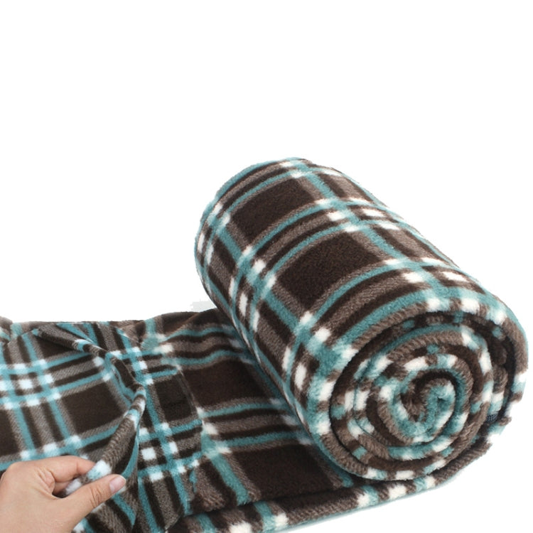 Sacco a pelo in pile da esterno Viaggio in campeggio Aria condizionata Sacco a pelo sporco separato da una coperta per il ginocchio durante la pausa pranzo, Extra Thick Section (Plaid Cloth), Thickened (Blue), Thickened (Army Green)                    ...