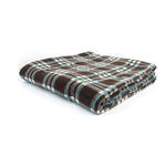 Sacco a pelo in pile da esterno Viaggio in campeggio Aria condizionata Sacco a pelo sporco separato da una coperta per il ginocchio durante la pausa pranzo, Extra Thick Section (Plaid Cloth), Thickened (Blue), Thickened (Army Green)                    ...