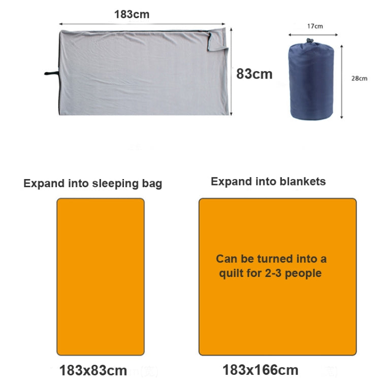 Sacco a pelo in pile da esterno Viaggio in campeggio Aria condizionata Sacco a pelo sporco separato da una coperta per il ginocchio durante la pausa pranzo, Extra Thick Section (Plaid Cloth), Thickened (Blue), Thickened (Army Green)                    ...