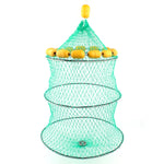Rete da pesca in mare multi-galleggiante con gabbia per pesci portatile a 3 cerchi con galleggiamento all'aperto, Buoyancy Fishnet